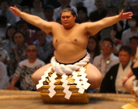 Onosato Daiki at the July 2025 Grand Sumo Tournament